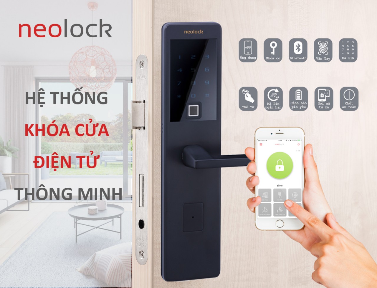 Lý do bạn nên chọn khoá cửa thông minh điều khiển từ xa